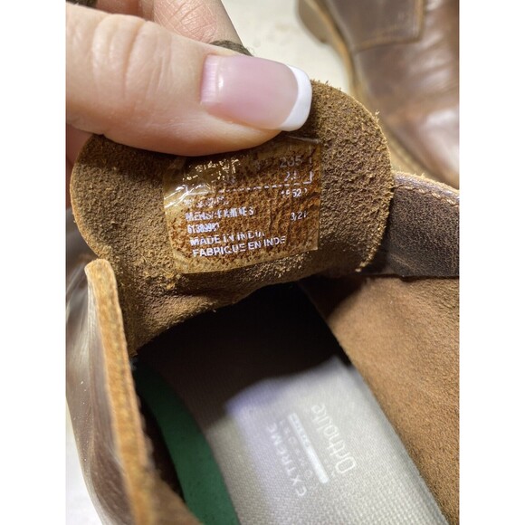 Clarks Mens Bushacre 2 Ankle Chukka Boots Brown Lace Up Round Toe 9M - Picture 9 of 11